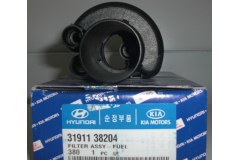 Фильтр топливный для CHEVROLET CRUZE Наклонная задняя часть (J305) 1.4 2012-, код двигателя LUJ, V см3 1364, КВт103, Л.с.140, бензин, Hyundai-KIA 3191138204
