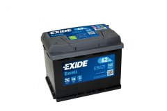 EXIDE EB621 EXCELL_аккумуляторная батарея 19.5 для CHEVROLET CRUZE Station Wagon (J308) 1.6 2012-, код двигателя LDE, V см3 1598, кВт 91, л.с. 124, бензин, EXIDE EB621